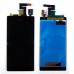 Дисплей Sony D2303/D2302/D2403 (M2/M2 Dual/M2 Aqua) в рамке в сборе с тачскрином Черный